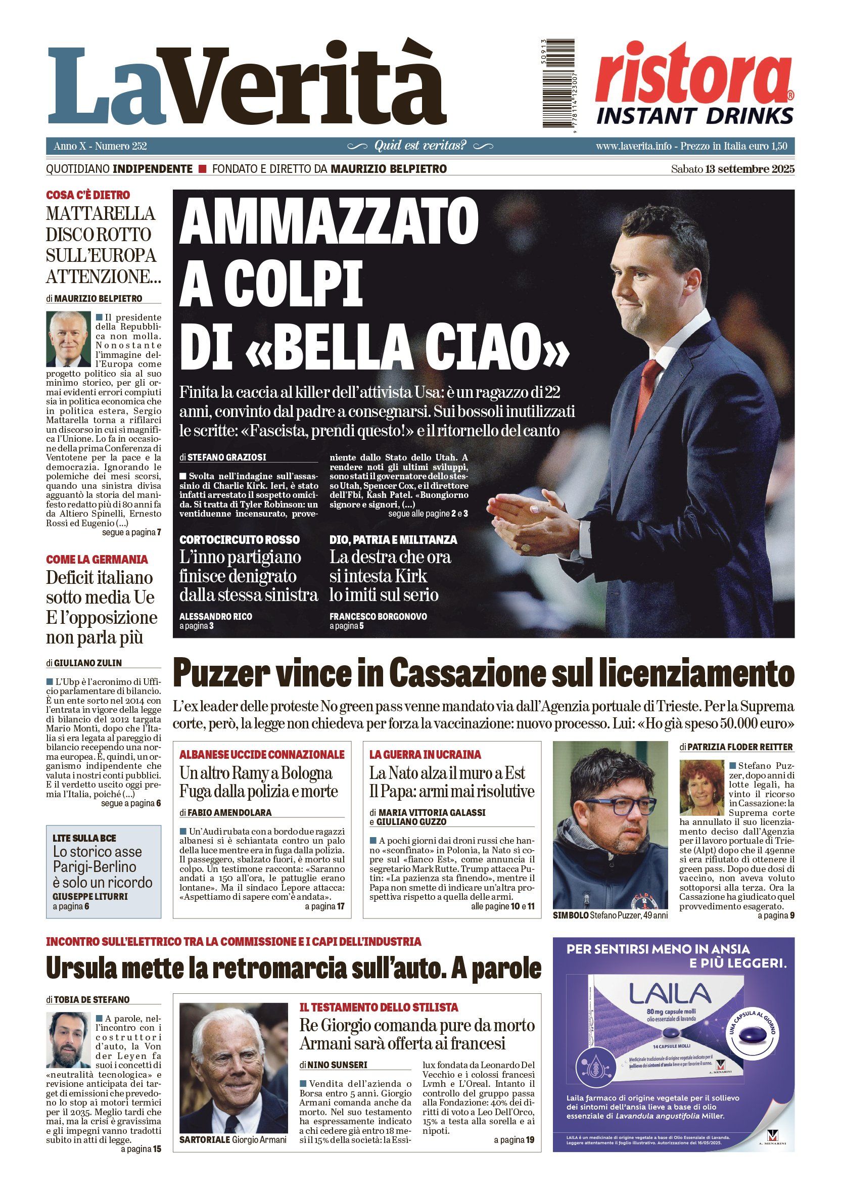 Oggi in edicola