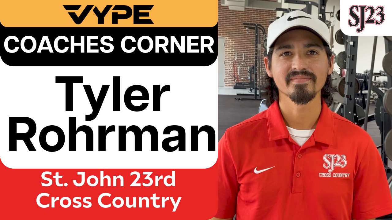 VYPE Coaches Corner: St. John XXIII Cross Country Coach Tyler Rohrman