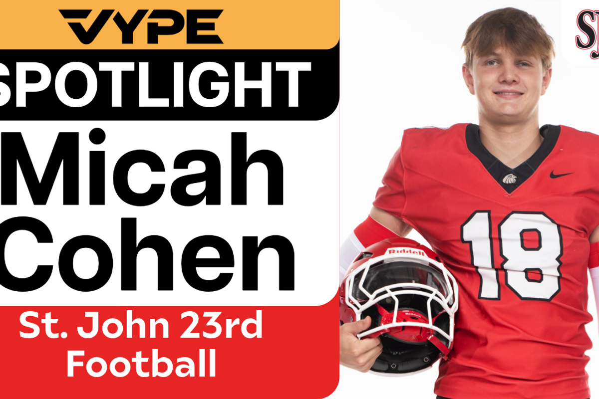 VYPE Spotlight: St. John XXIII Football's Micah Cohen