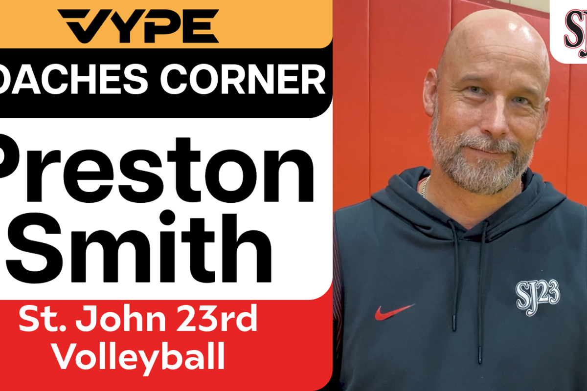 VYPE Coaches Corner: St. John XXIII Volleyball Coach Preston Smith; 2025 Preview
