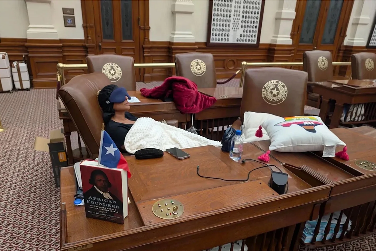 Texas Republicans' Lawless Detention Of Nicole Collier