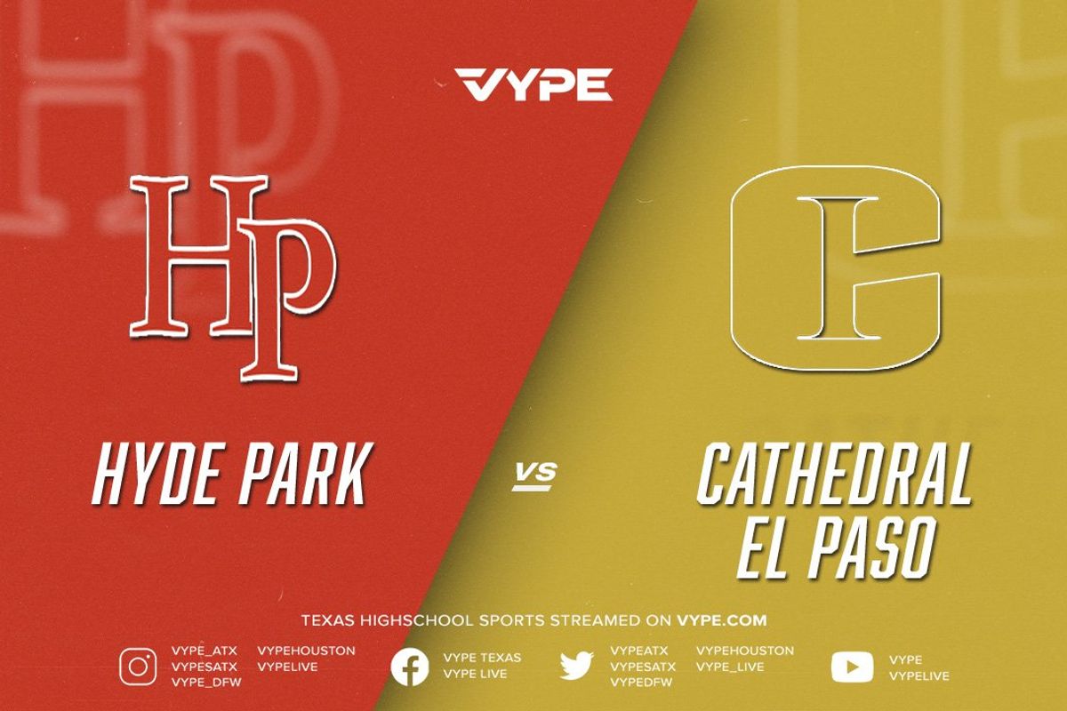 7PM - Football: Hyde Park vs. Cathedral El Paso