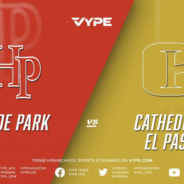7PM - Football: Hyde Park vs. Cathedral El Paso