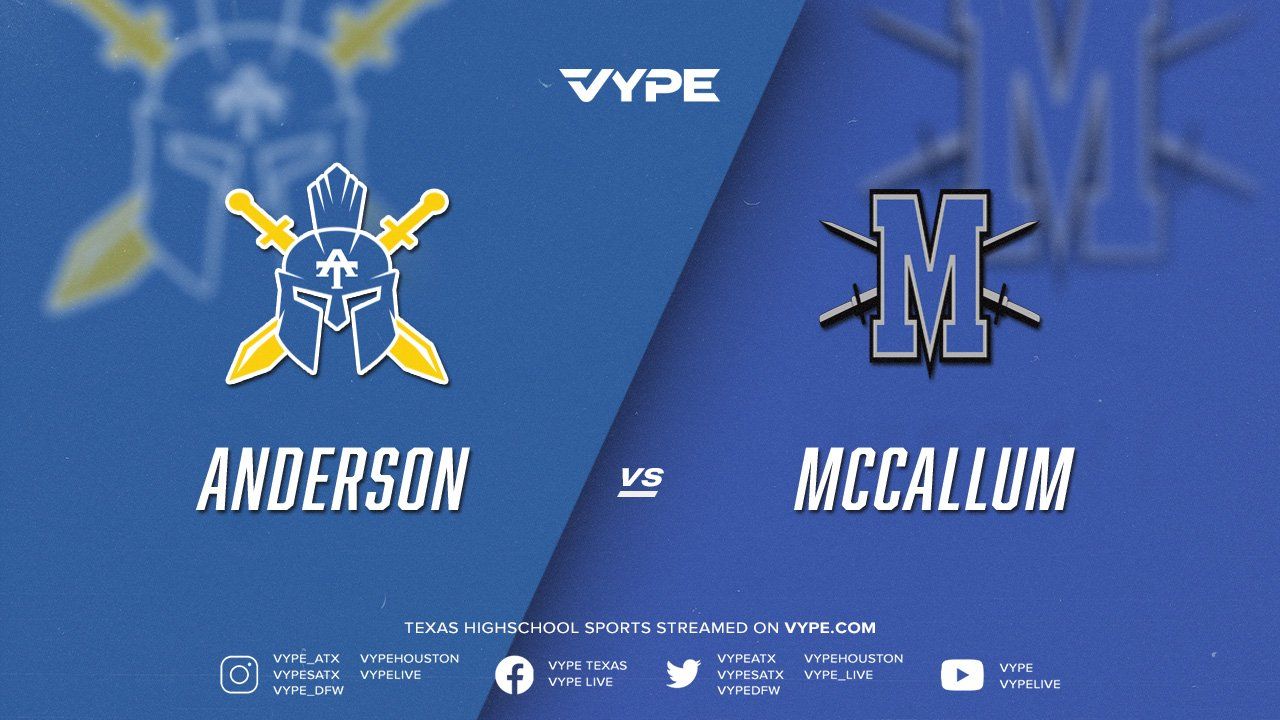 7:30PM - Football: Anderson vs. McCallum