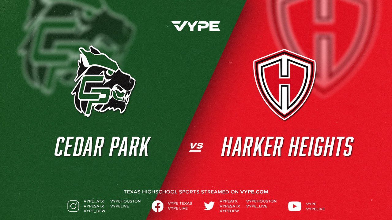 7PM - Football: Cedar Park vs. Harker Heights