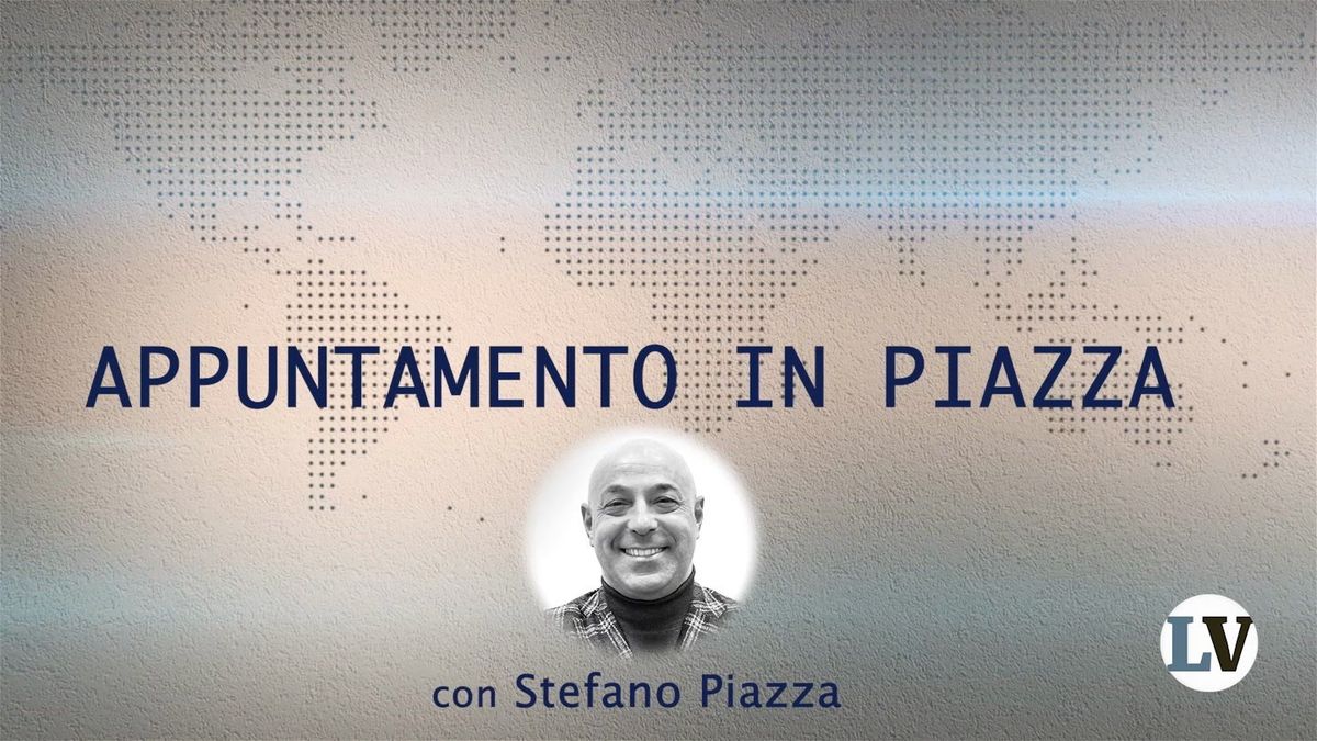 Appuntamento in Piazza con l'on. Riccardo De Corato