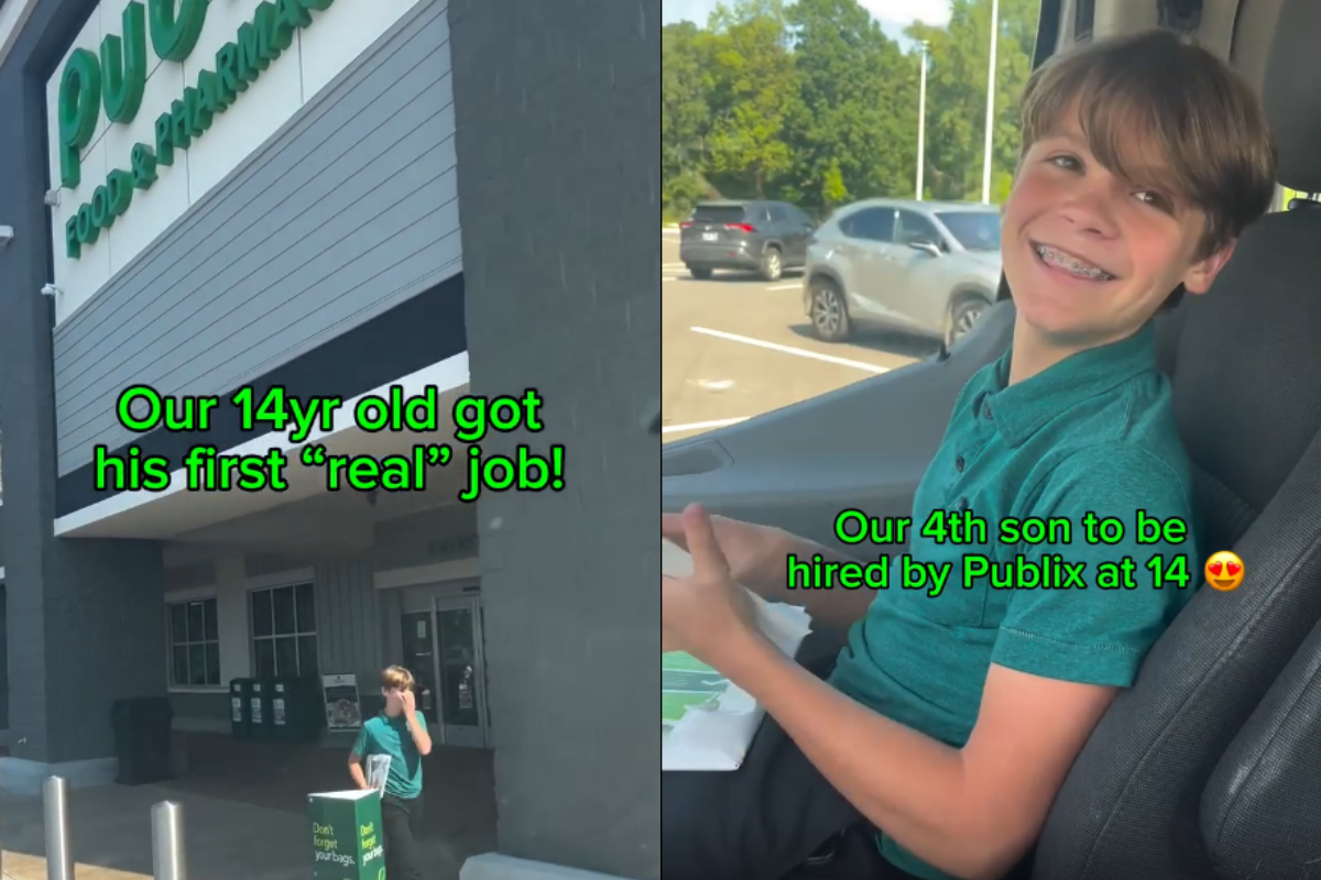 first day, first day of work, publix, new job, first job