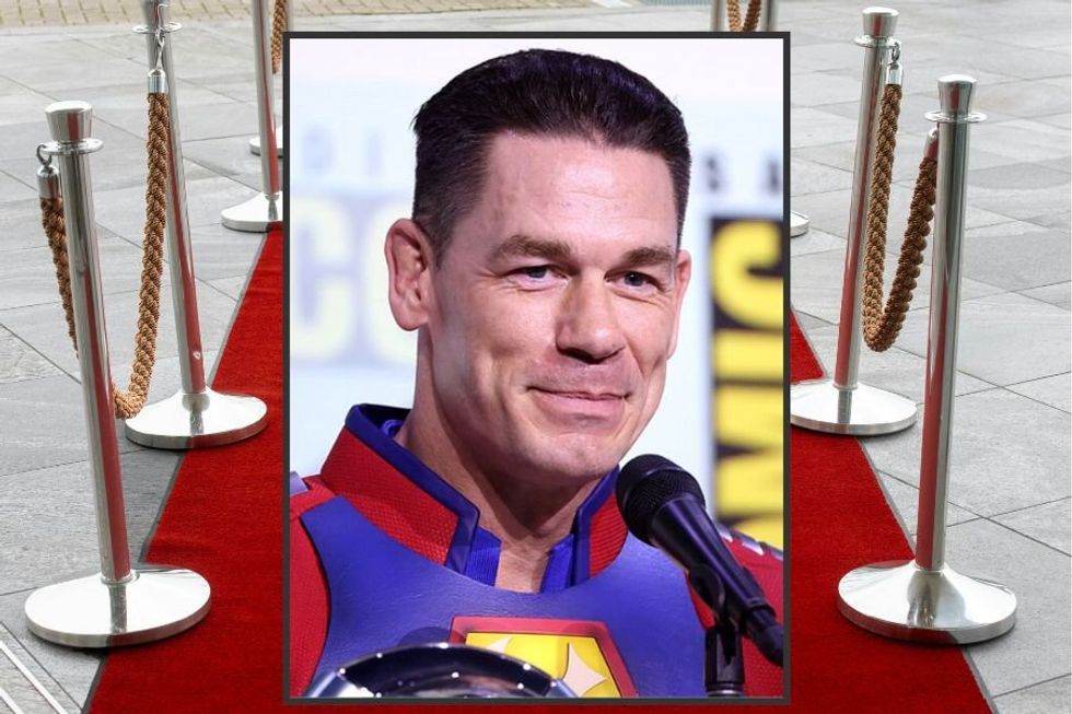 John Cena flips the script on a reporter in the most wholesome way while on the red carpet