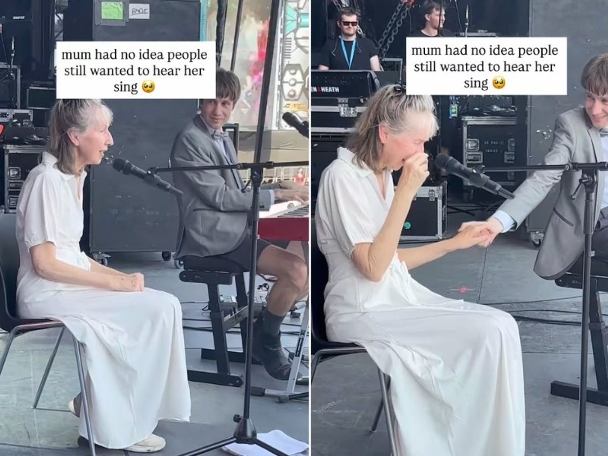 Jude York's mom joins him for ABBA's 'Slipping Through My Fingers' and now  we're all a mess, image size:2000x1500