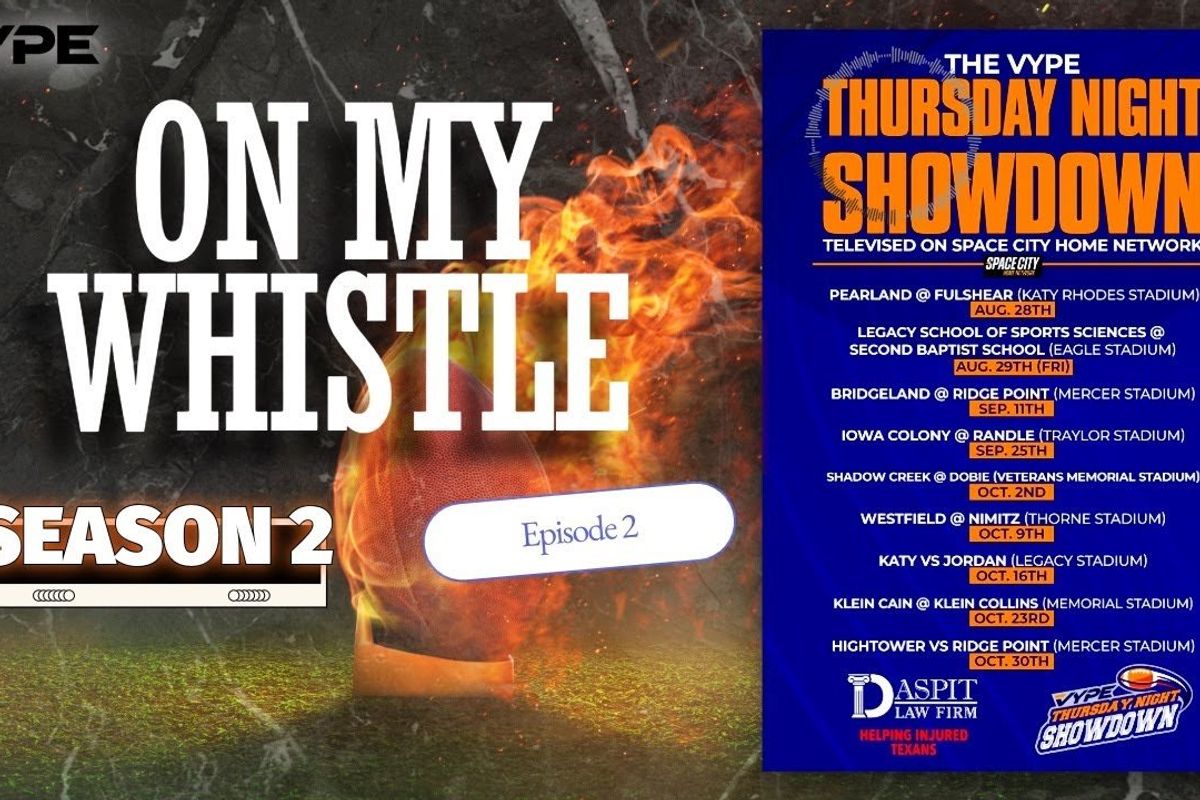 On My Whistle Podcast | TXHSFB Week 1 Game Predictions, Games To Watch