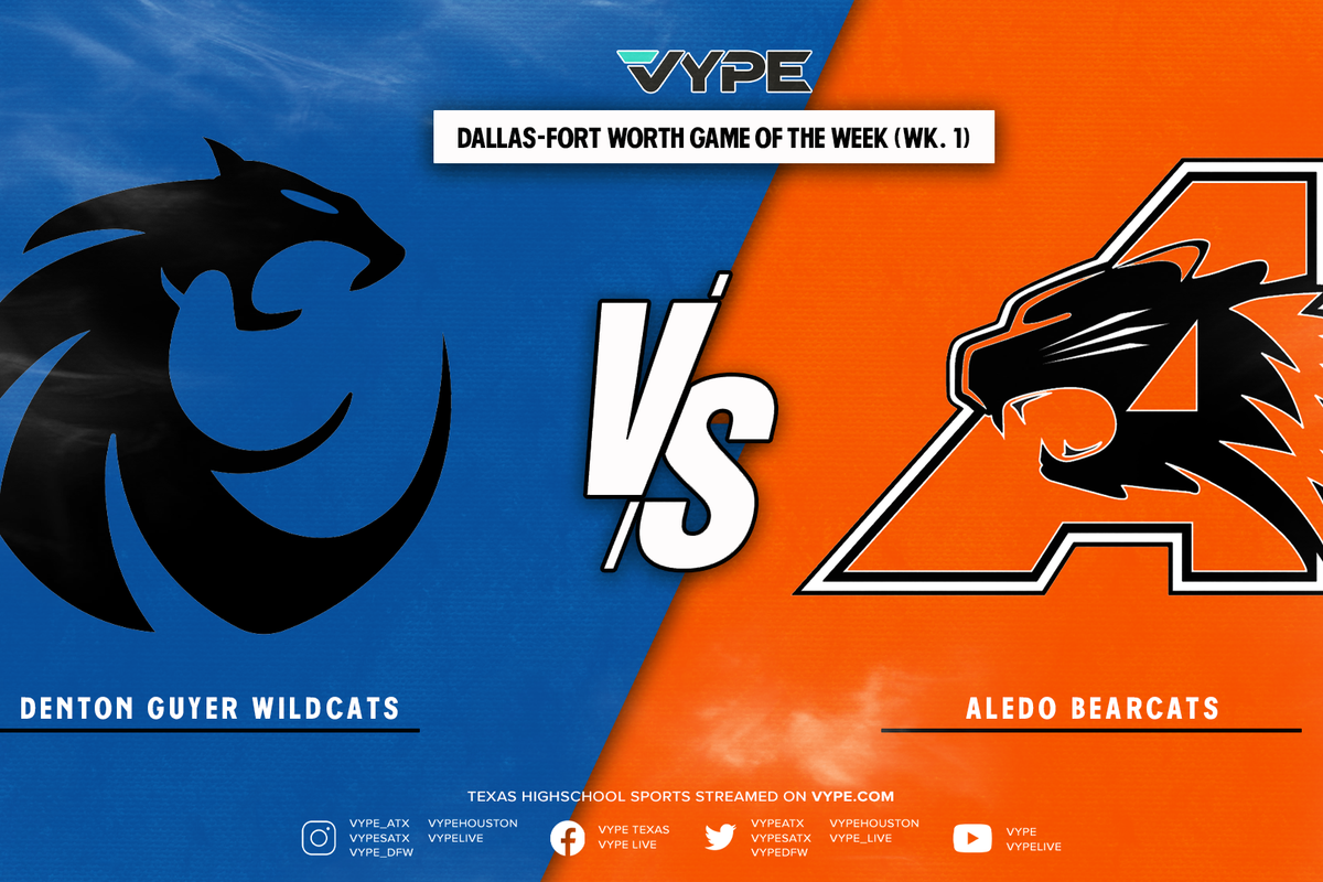 VYPE DFW Football Game of the Week: Denton Guyer vs. Aledo (Week 1)