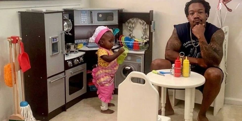 Dad shares 'complaints' about his toddler's restaurant business and it's too adorable