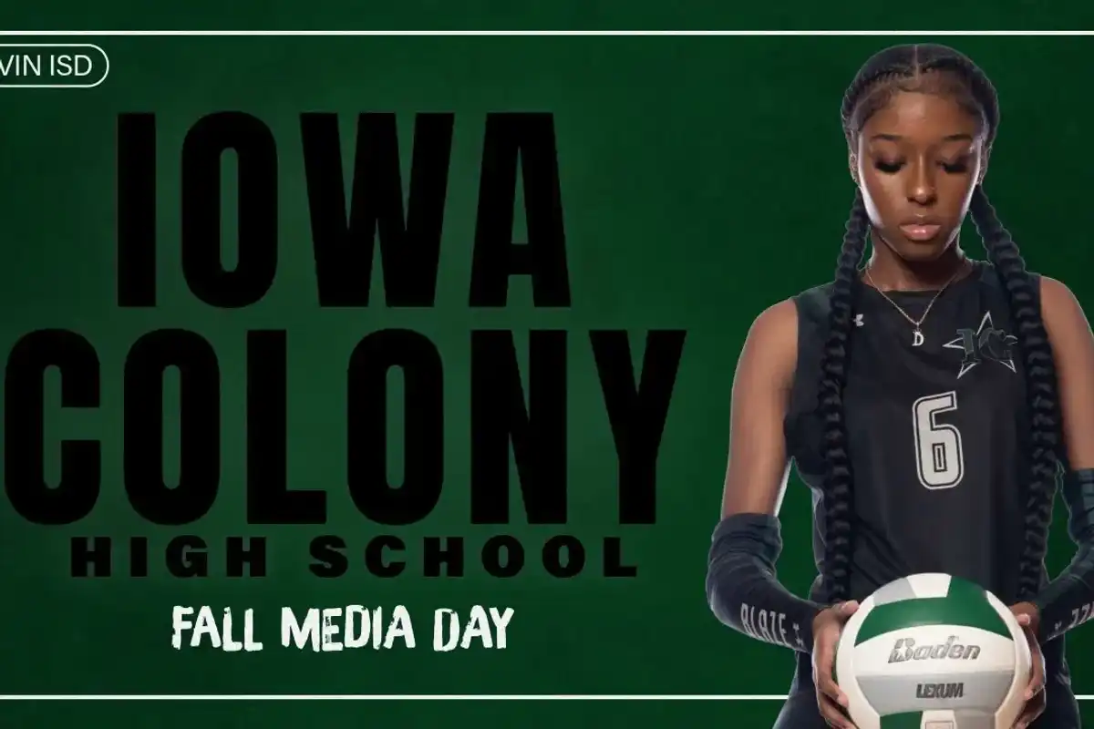 ROLL THE TAPE: Iowa Colony HS 2025 Fall Media Day Hype Video