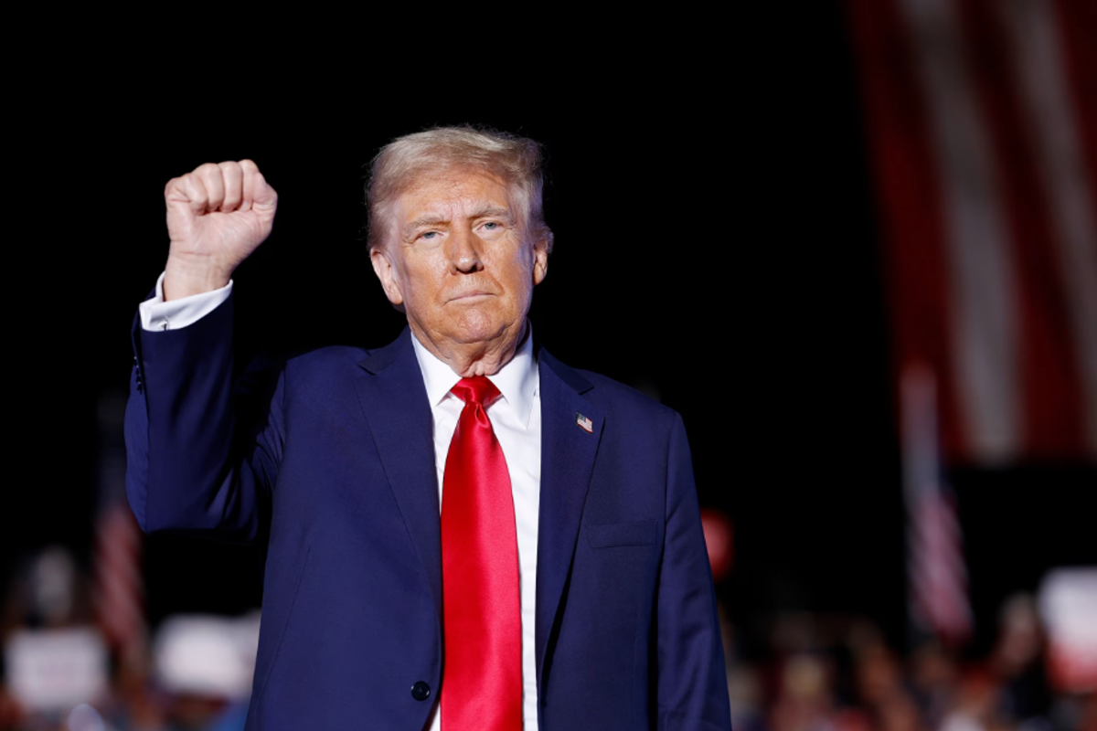 Applauded By Antisemites, Trump Posts Thuggish 'RICO' Threat Against Soros