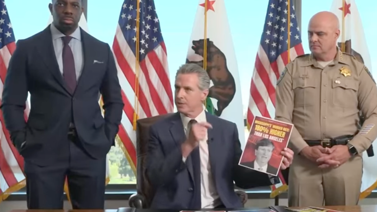 Newsom Trolls Trump (And Red States) With True Crime Statistics