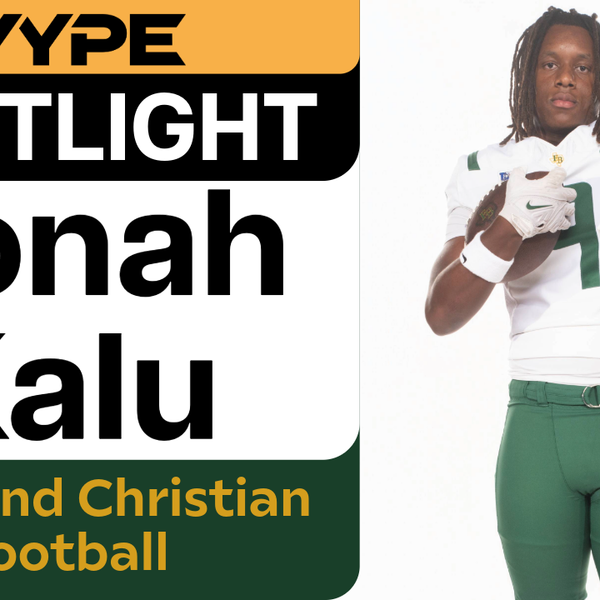 VYPE Spotlight: Jonah Kalu of Fort Bend Christian Academy Football