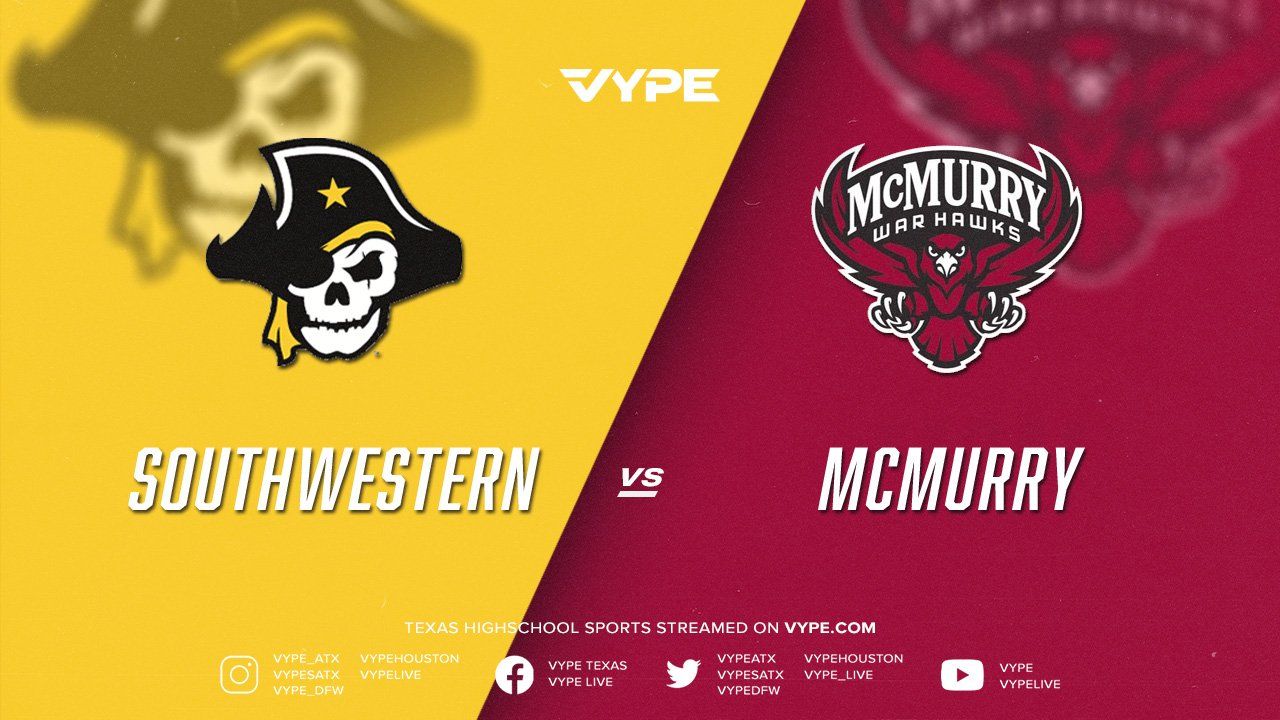 6PM - Football: Southwestern vs. McMurry
