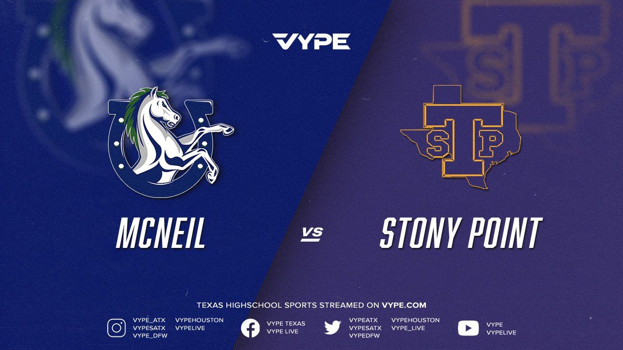7PM - Football: McNeil vs. Stony Point