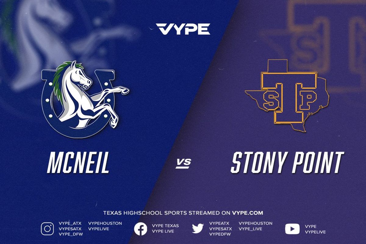 7PM - Football: McNeil vs. Stony Point
