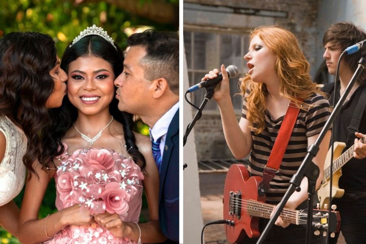 Quinceñera; kindness; good in humanity; humanity; anniversary party; good neighbors; neighbors; community