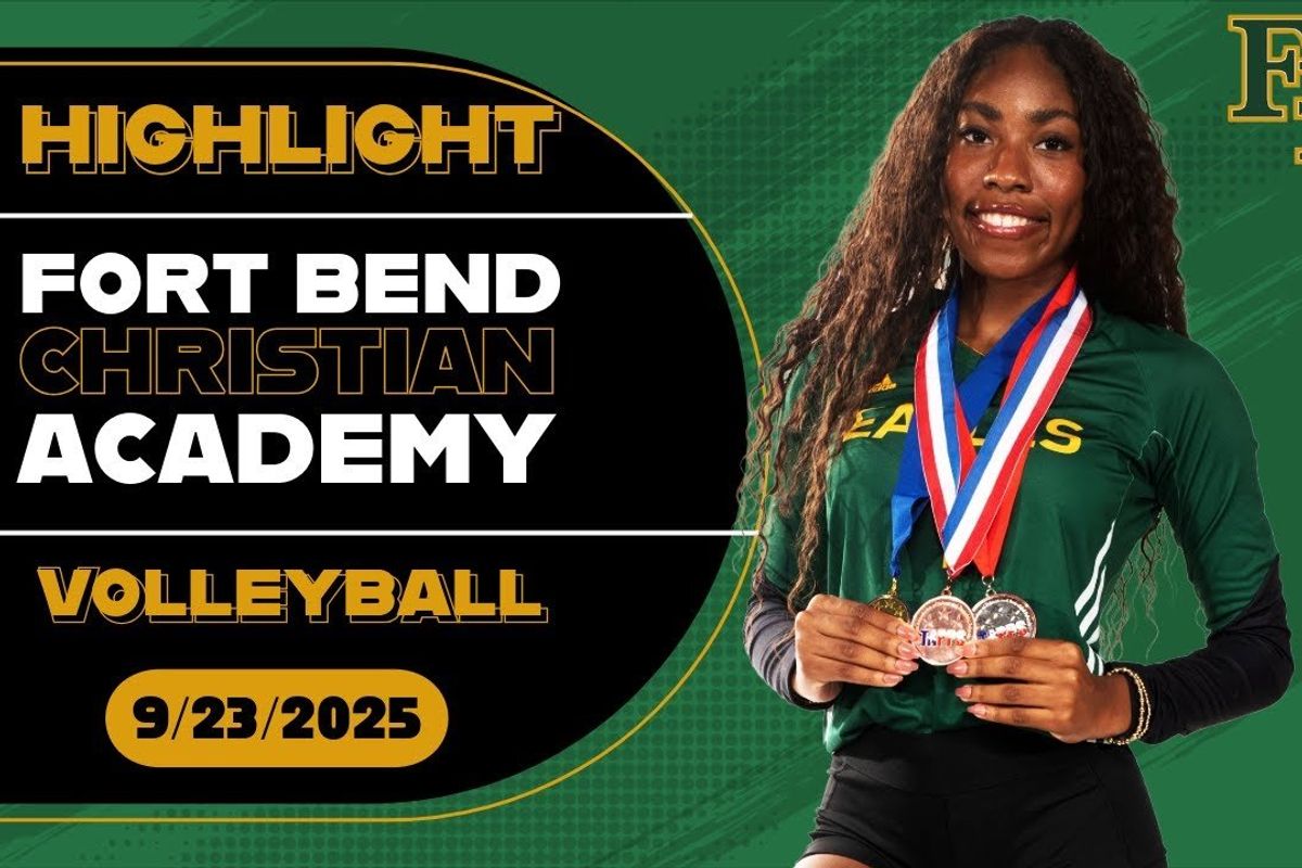 VYPE Highlights | Fort Bend Christian Academy vs Logos Prep Academy Volleyball