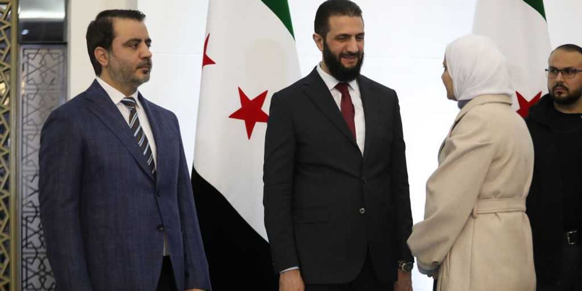 ahmad al shara ricostruiremo la siria anche con l8217italia