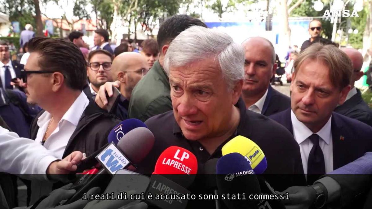 Salis, Tajani: «Forza Italia è per revocare l'immunità. Non è un salvacondotto»