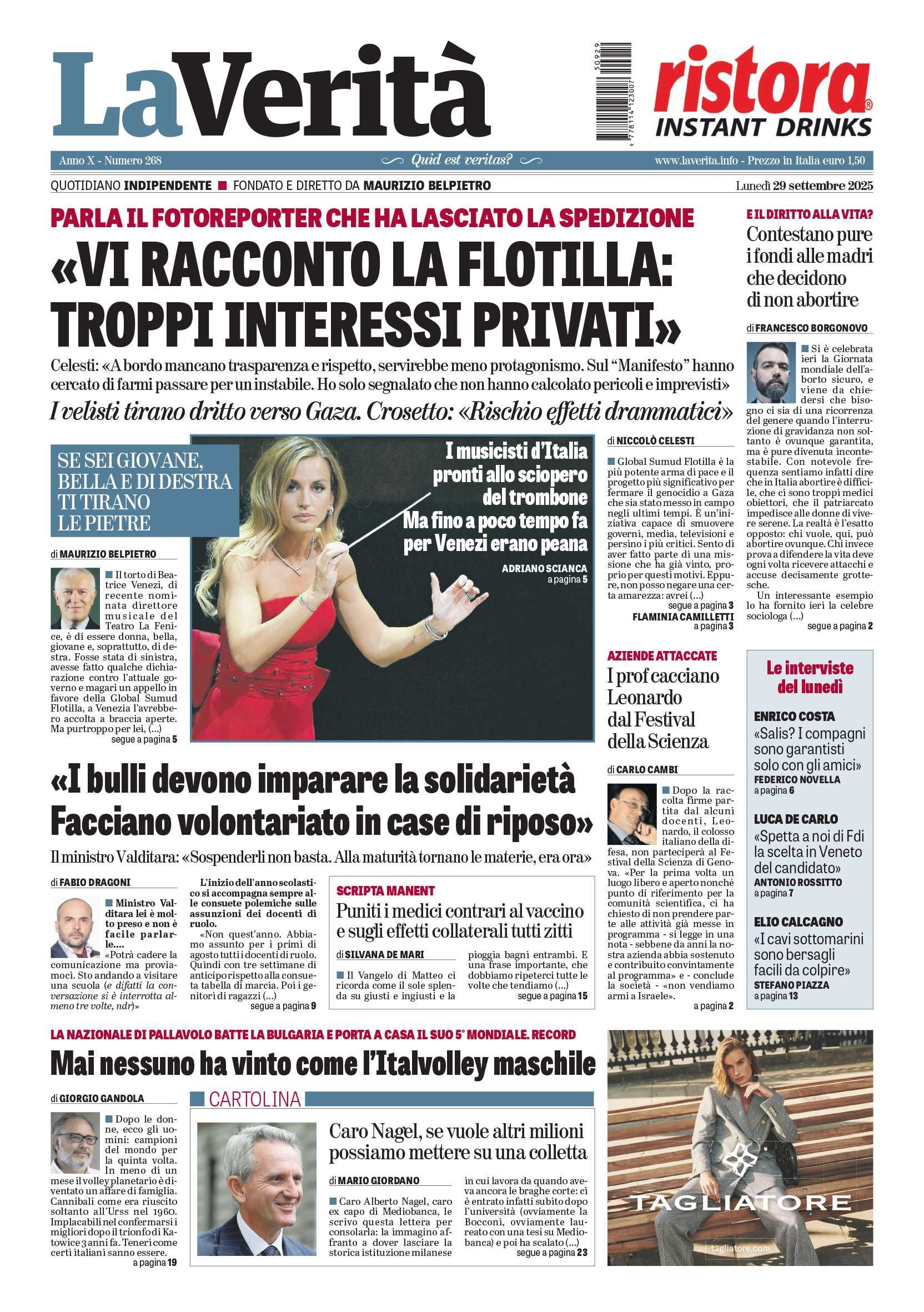 Oggi in edicola