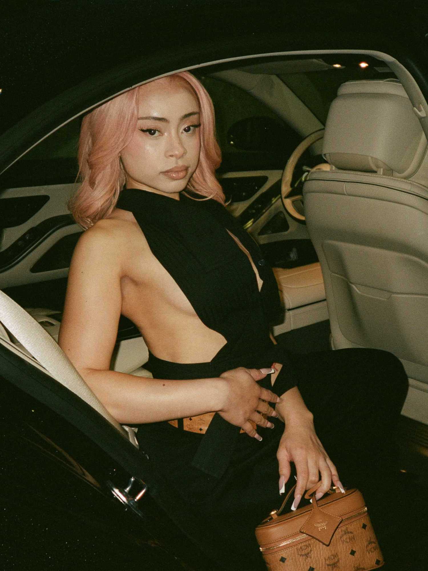 Ice Spice Celebrates With MCM in Milan