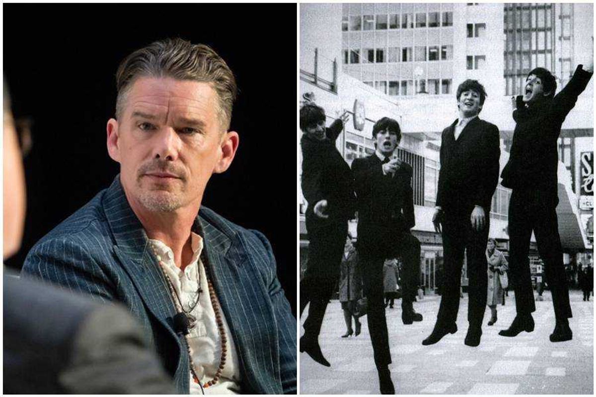 ethan hawke, the beatles, paul mccartney, john lennon, george harrison, ringom starr