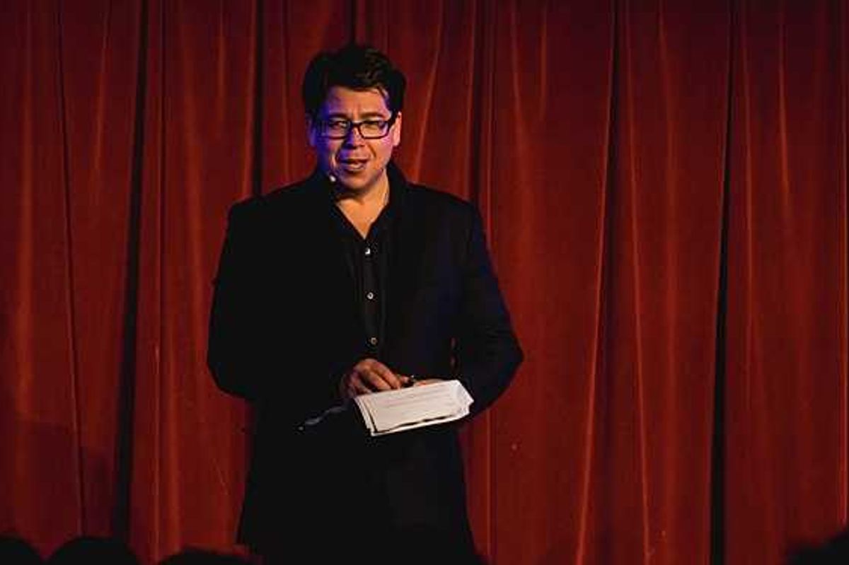 Michael McIntyre, comedian, stand-up comic, silent letters, English language