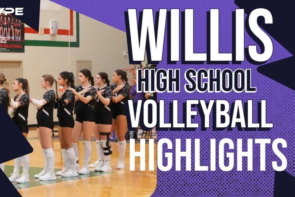 VYPE Highlights | Willis vs The Woodlands Volleyball