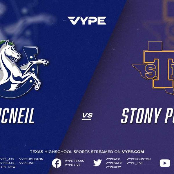 7PM - Football: McNeil vs. Stony Point