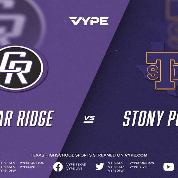 7PM - Football: Cedar Ridge vs. Stony Point