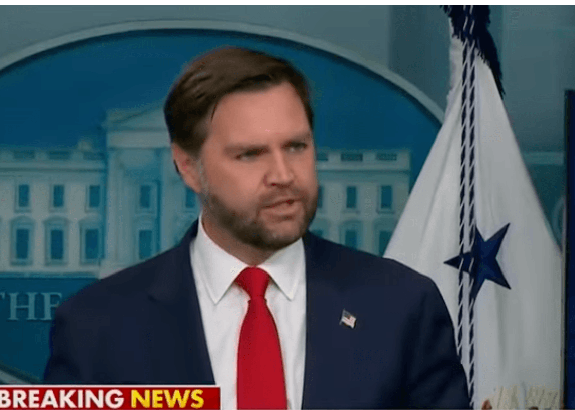 Vance Invents A Racist Anti-Migrant Myth To Defend GOP Shutdown