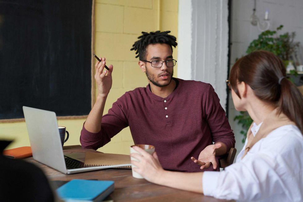 conversation, small talk, chatting, discussion, communication
