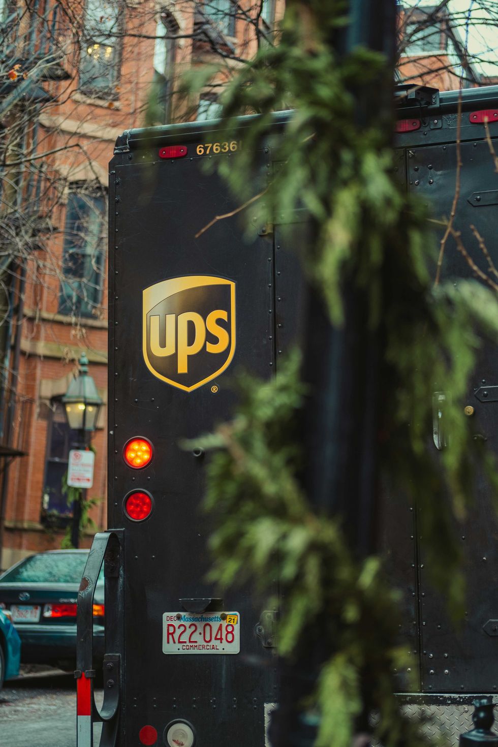 ups, delivery driver, delivery man, mailman, family cookout