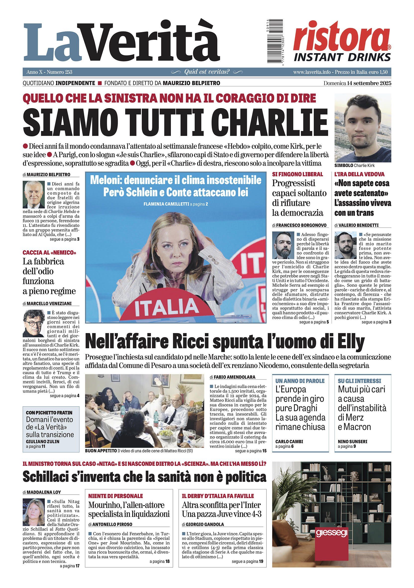 Oggi in edicola