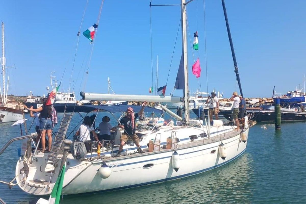 La Flotilla italiana riesce a partire (con quasi 10 giorni di ritardo)