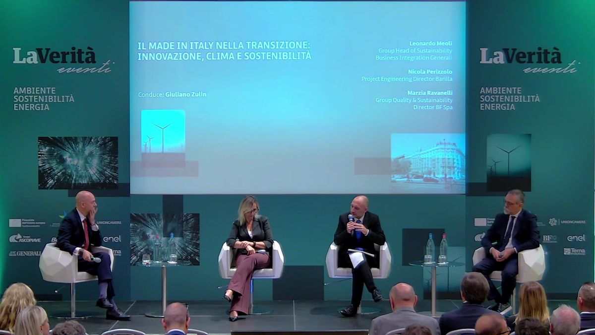 Il Made in Italy nella transizione: innovazione, clima e sostenibilità