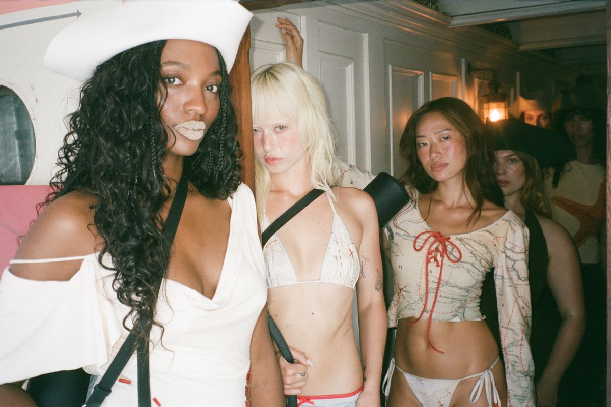Backstage at the Tyler McGillivary NYFW Spring 2026 Show