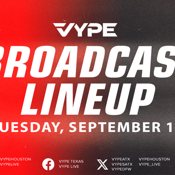 VYPE Live Lineup - Tuesday 9/16/25