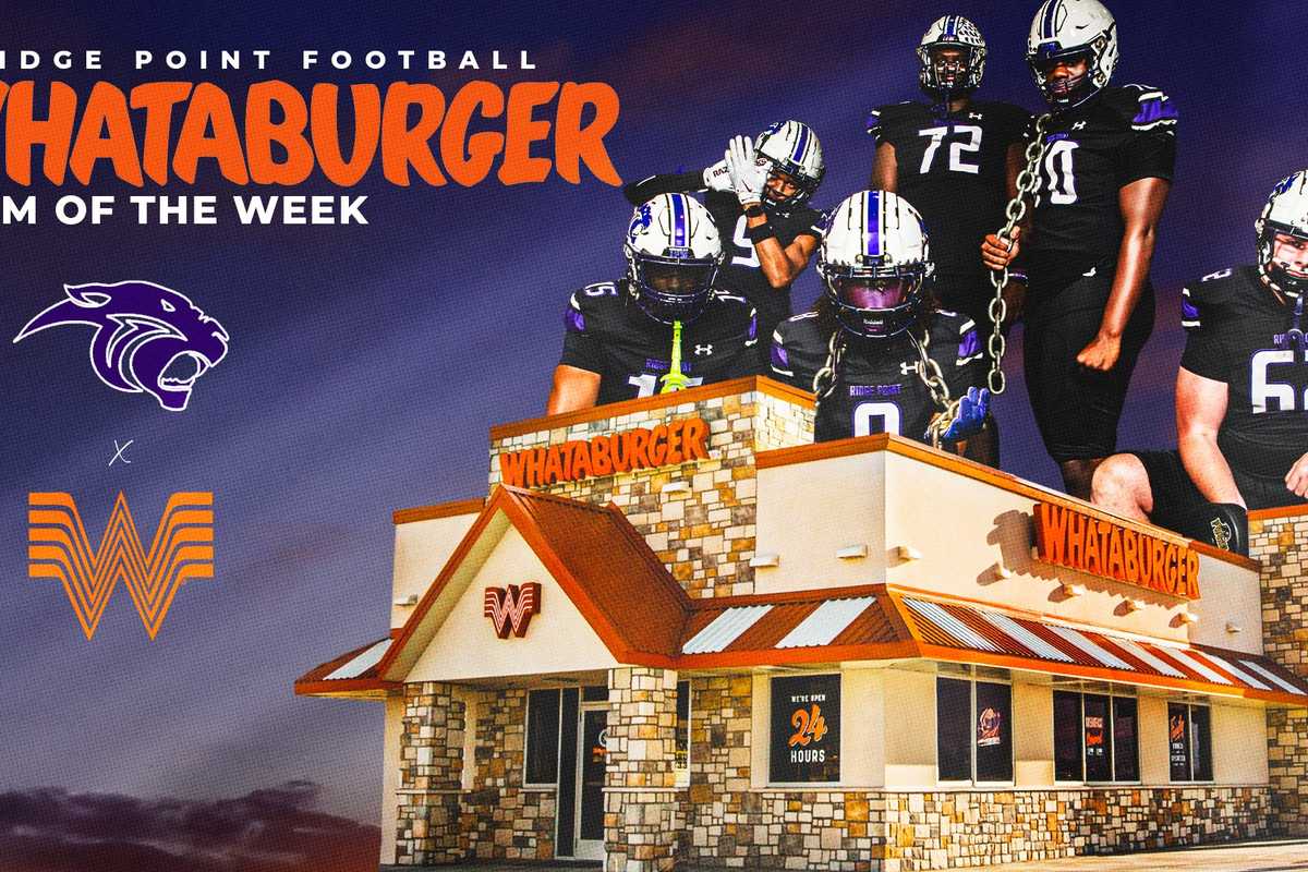 WHATABURGER TEAM OF THE WEEK: Ridge Point dominates to remain No. 1