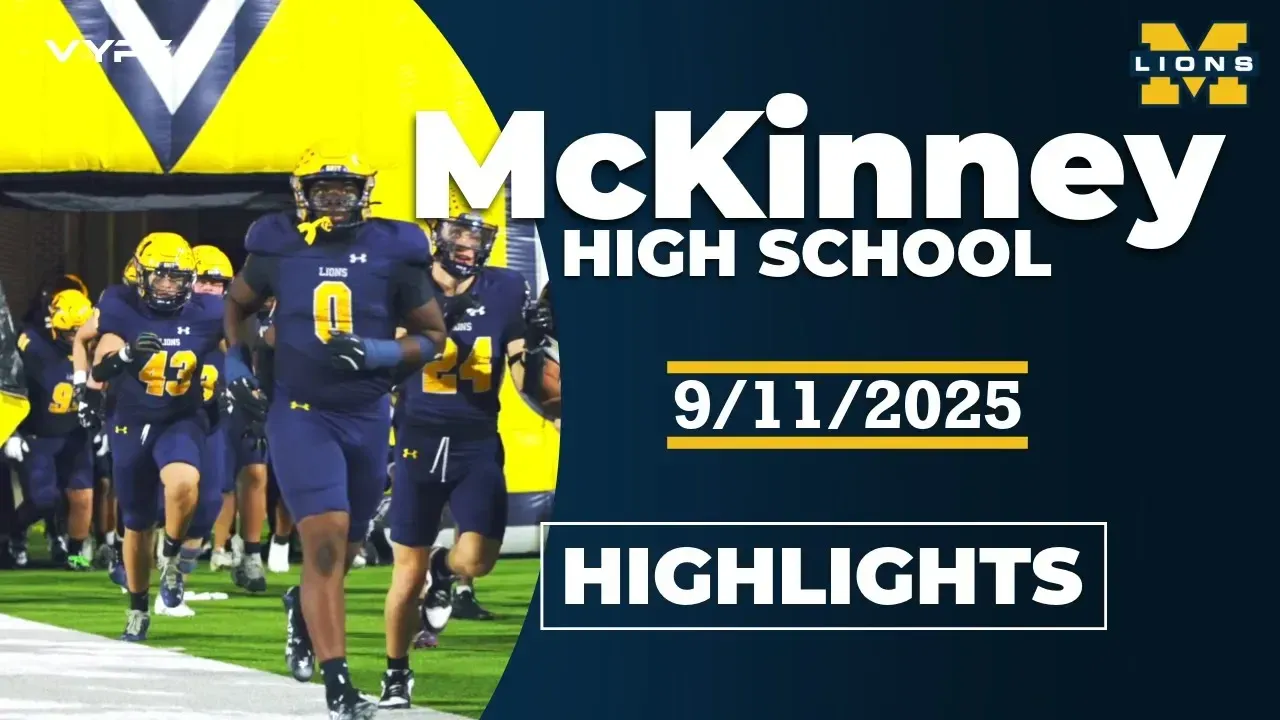 VYPE Highlights | McKinney Lions vs Plano Wildcats Football