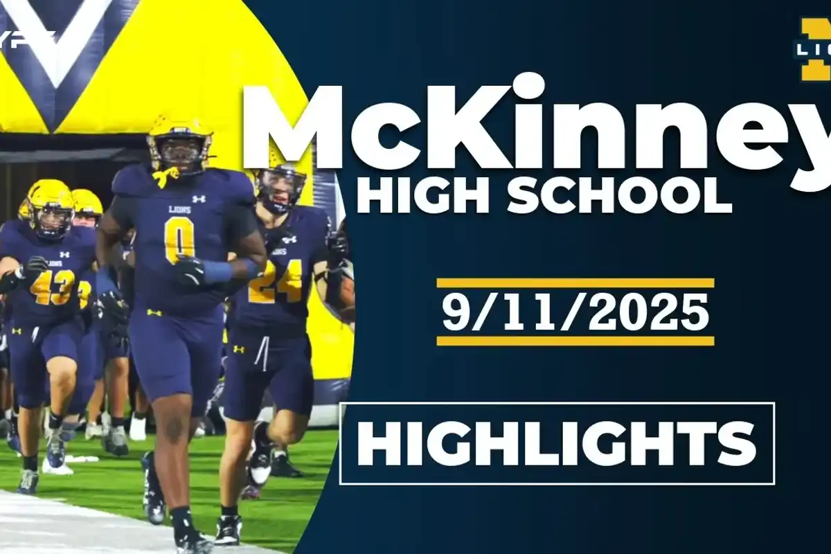 VYPE Highlights | McKinney Lions vs Plano Wildcats Football