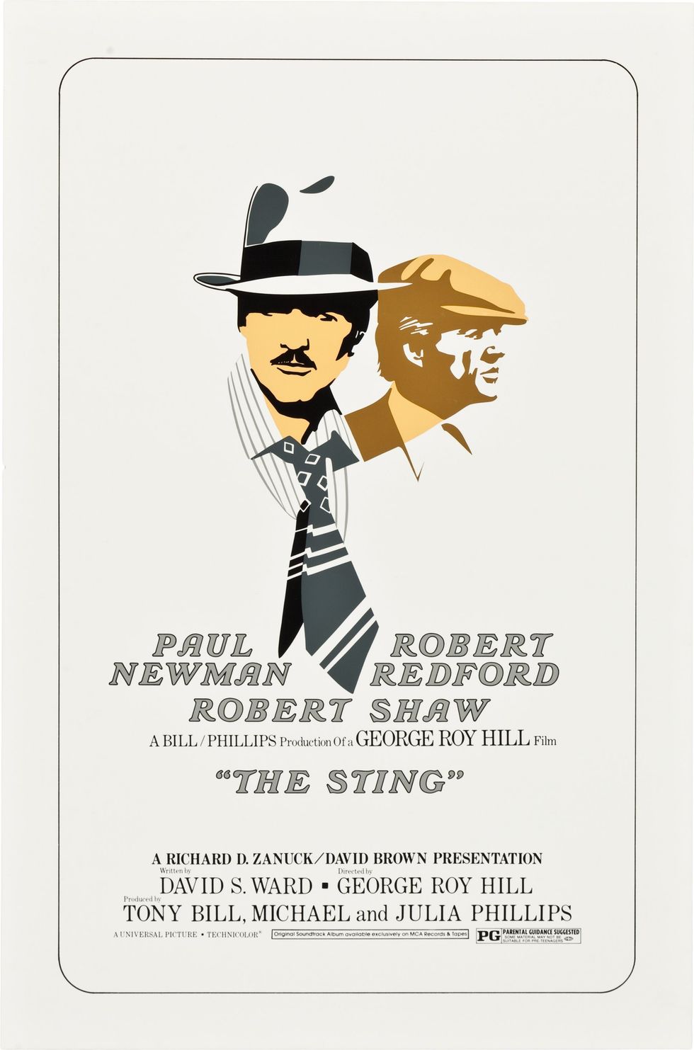 The Sting, Robert Redford, Paul Newman, movies, friendshp