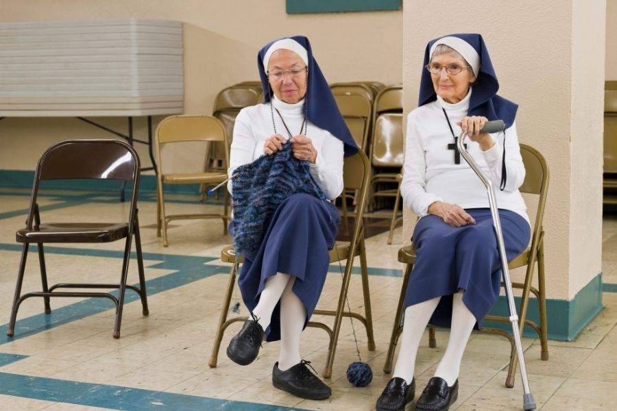 elderly nuns; escape retirement home; break into convent; nuns break into convent; Austrian nuns