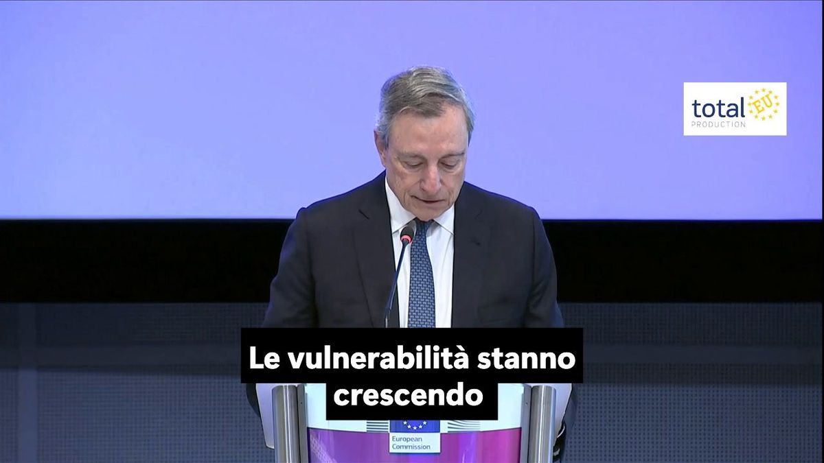Draghi celebra il funerale della Ue e propone l’alleanza dei volenterosi