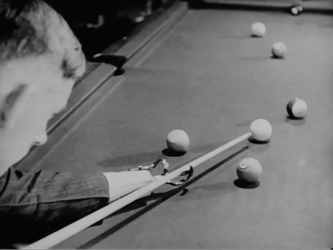 billliards, billiards gif, playing billiards, pool, playing pool