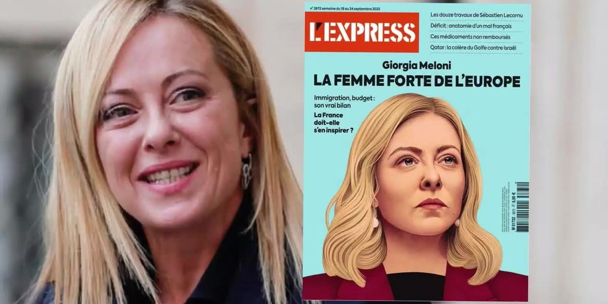 Meloni sulla copertina dell’«Express». Altra botta all’armata BrancaSchlein Meloni sulla copertina dell’«Express». Altra botta all’armata BrancaSchlein